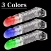 Linen Nozzle No Vibrators Sex Toys For Men Women Dildo Enlargement Penis Sleeve Erection Reusable Condom Male Masturbator 1