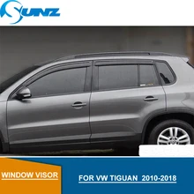 for Volkswagen VW TIGUAN Window Visor deflectors for VW TIGUAN 2010 2011 2012 2013 2014 2015 2016 2017 2018 Accessories SUNZ