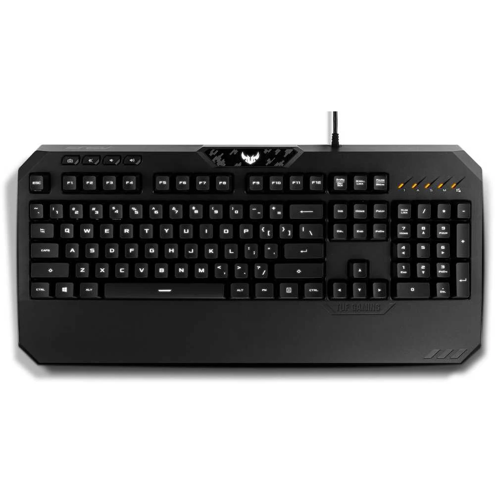 Клавиатура Asus TUF Gaming K5 механическая черный USB Multimedia for gamer LED