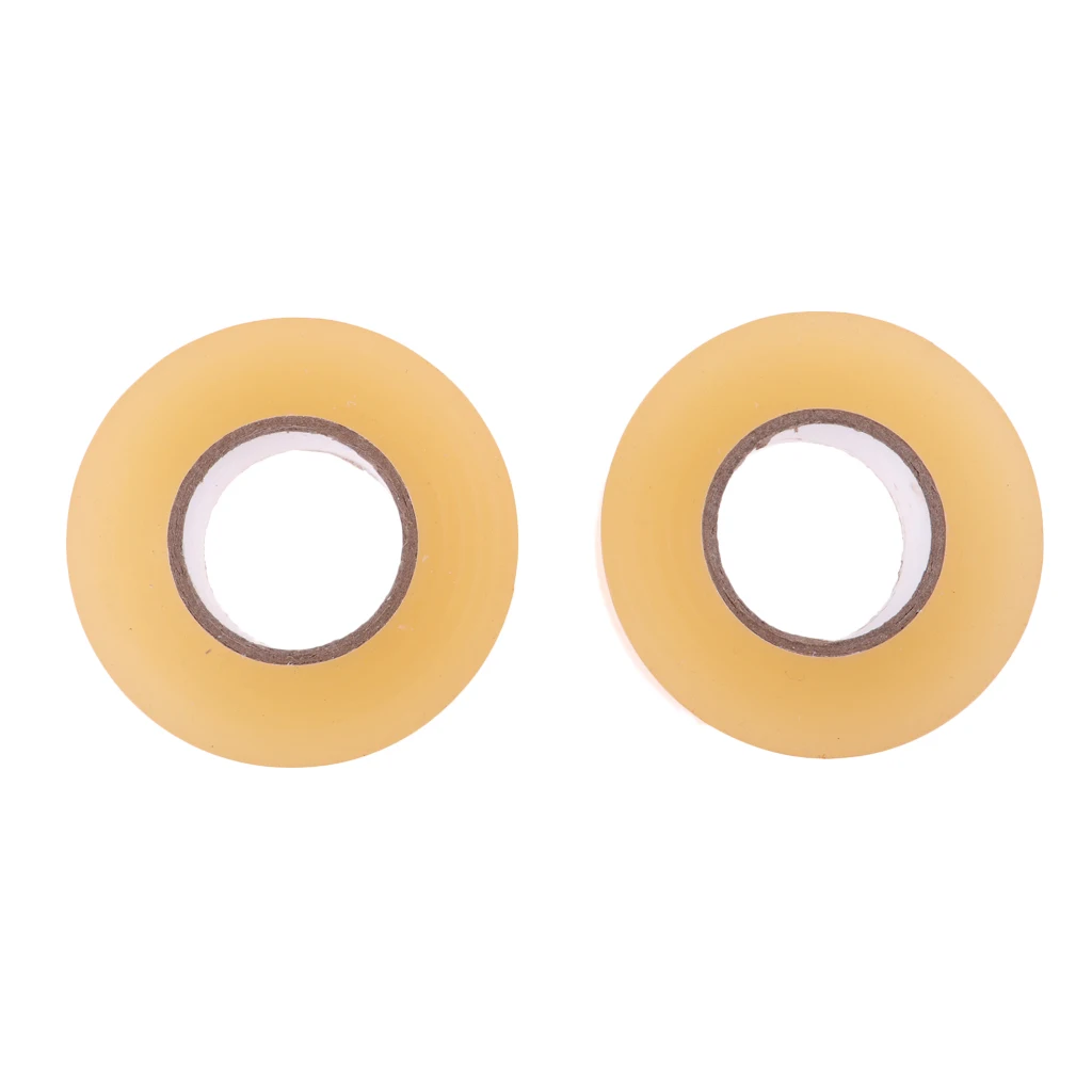 Premium PVC Clear Ice Hockey / Roller Hockey Leg Tape / Sock Tape X 2 Rolls