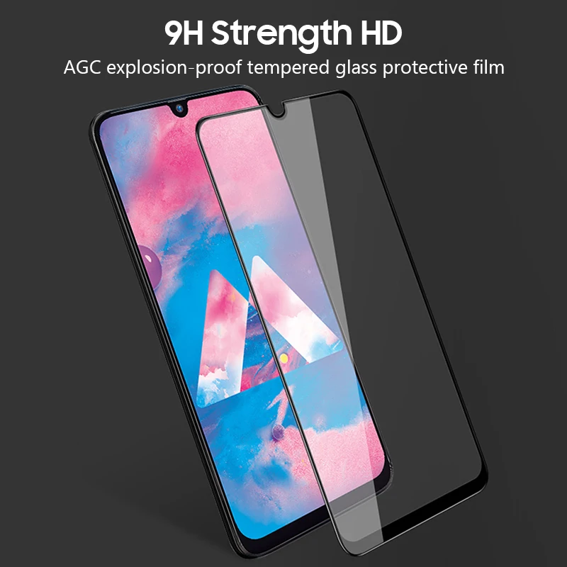 Для samsung A50 протектор экрана из закаленного стекла 9H Защитное стекло для samsung Galaxy A70 A10 A20 Core A30 A50 A80 A9 Pro