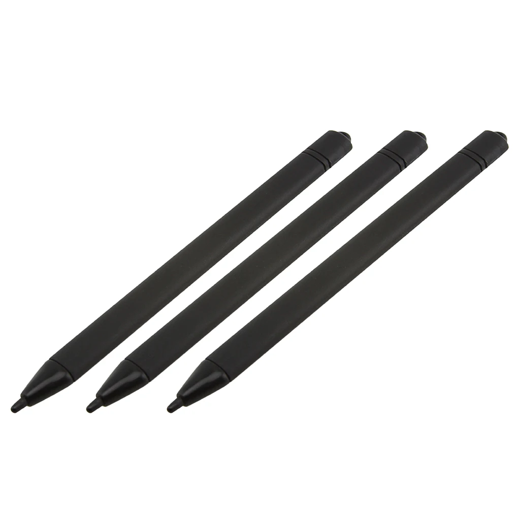 3x 122mm LCD Writing Tablet e-Writer Drawing Board Replacement Stylus Pen for Digital Handwriting Pads