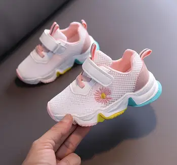 

New Kids Sport Shoes Fashion Rainbow Bottom Girls Sneakers Spring Casual Children Shoes Boys Running Sneakers
