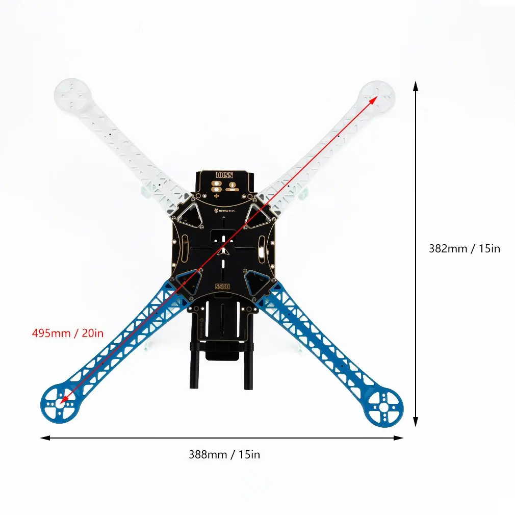 S500 PCB Рамка комплект с шасси для FPV кардан для GoPro F450 PCB Рамка комплект