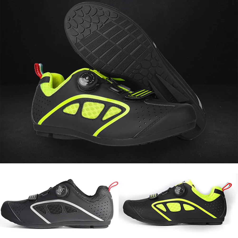 

Men Outdoor Cycling Shoes Road Bike Shoes Non-Locking Breathable Leisure Shoe Sports Sneakers SMN88