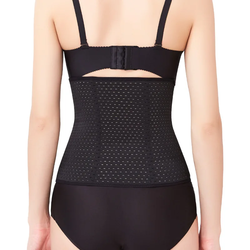 Женская дышащая Талия Cincher послеродовой для похудения Пояс выдалбливают сетки корсет Корректирующее белье редукционная полоска Mujer Adelgazante Cuerpo