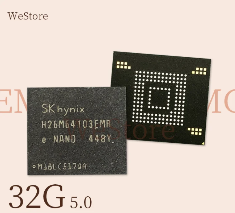 

Xinyuan 100% new original H26M64103EMR H26M64103 BGA 32G EMMC font chip