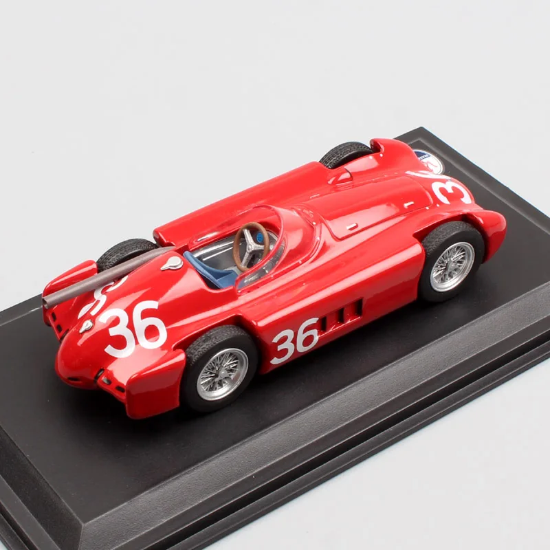 1/43 масштабная игрушка винтажный мини LEO 250 F итальянский Grand Prix 1955 No#36 Jean Behra спортивный гоночный Diecasts& toy Vehicles модель автомобиля