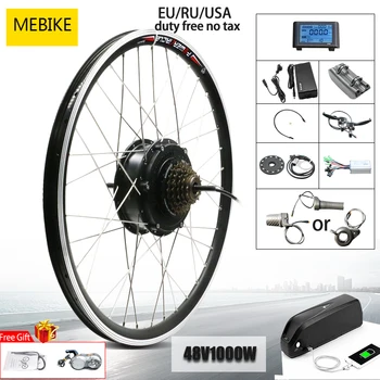 

E-Bike Kit 48 V 1000W Electric Bike Conversion Kit with 13 Ah Samsung Cell Liuthium Battery Powerful Motor LCD Display