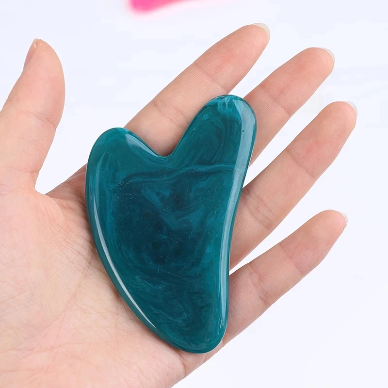 

SPA Massage Resin Beeswax Guasha Scraping Massage Scraper Face Massager Acupuncture Gua Sha Eye Face Board SPA Massage Tool