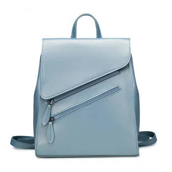 

Fashion Small Backpack Women Leather Soft Solid High Quality Trend Backpack Female Women's Bags 2020 New