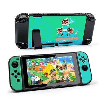 

Cheap Hard Case Protective Cover Shell for Nintend Switch Console Joy-Con Controller Anti-drop Stand Full Body Protector 2020