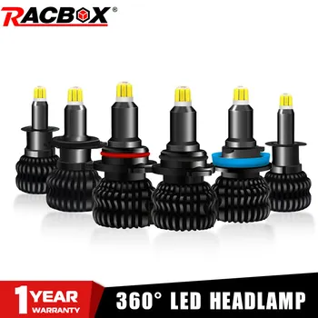 

Car Headlight LED Bulbs H1 H3 H7 H11 9005 9006 Bulb 360 Degree Lightings Fog Light Headlamp Bulbs 6500K 5000LM Universal 12V 24V