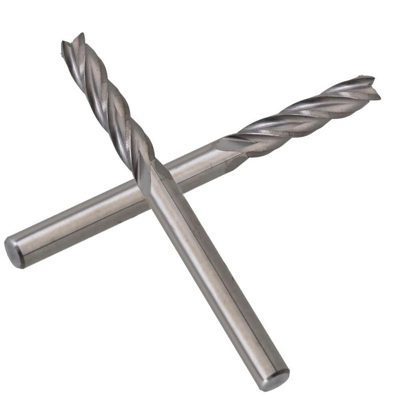 10*Carbide CNC 4 Flutes Spiral Bit End Mill Cutter 1/8 3.175mm Shank 15mm Blade 10*Carbide CNC 4 Flutes Spiral Bit End Mill Cutter 1/8 3.175mm Shank 15mm Blade