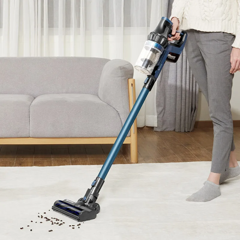 cordless vacuum cleaner,Proscneic P10 Pro cordless vacuum cleaner with  23,000 Pa strong suction power, operating time up to 50