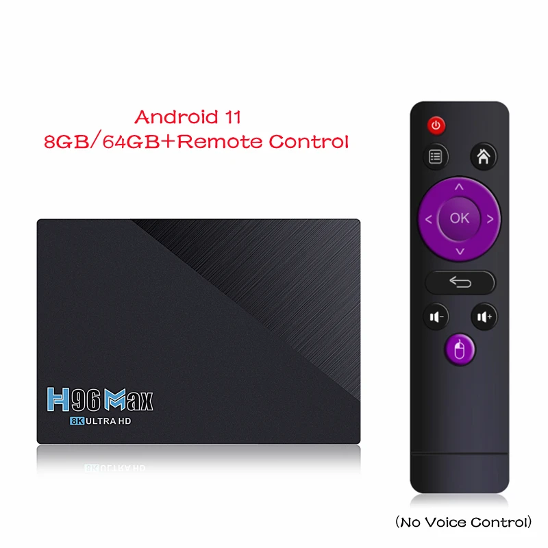 android box New Android 11 Smart TV Box Rk3566 8K Ultra HD Google Voice Play Netflix BT 4.2 Gyros Remote 8GB Ram Set Top Box Media Player indoor aerial TV Receivers