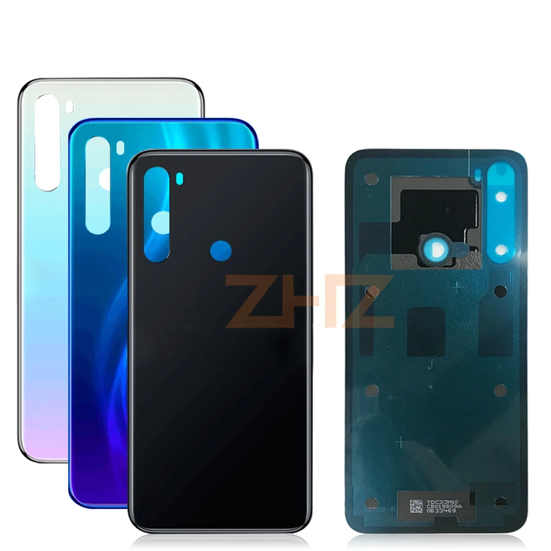 Для Xiaomi Redmi Note 8 батарея задняя крышка задняя дверь корпус боковой ключ Замена Ремонт Запасные части
