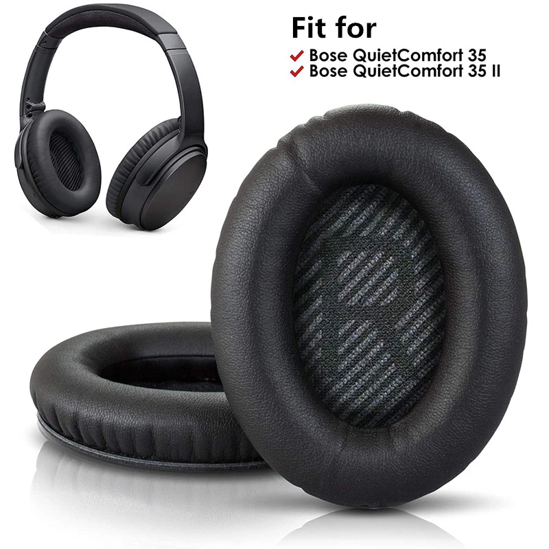 Memory Foam Ear Cushions BOSE QC35 for 35 & 35 II Headphones Replacement Ear Pads High Quality