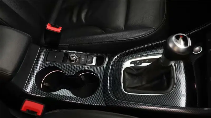 CDCOTN аксессуары для салона автомобиля Наклейка покрытие из углеродного волокна украшение для 13-18 Audi Q3 интерьерные молдинги наклейка s Авто продукт