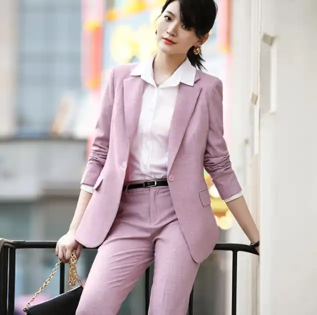 plus size women's pant suit sets