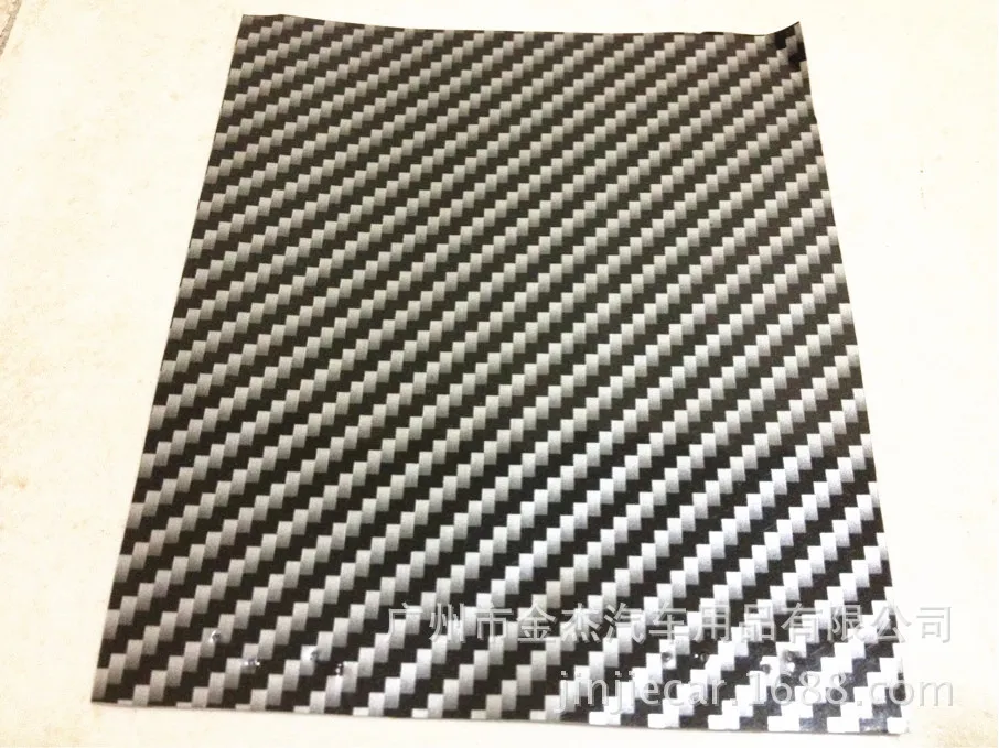 50X200 блестящая боковая клейкая, из углеродного волокна бумага стерео Саржа квадратный узор клейкая, из углеродного волокна бумага яркая поверхность Углеволокно