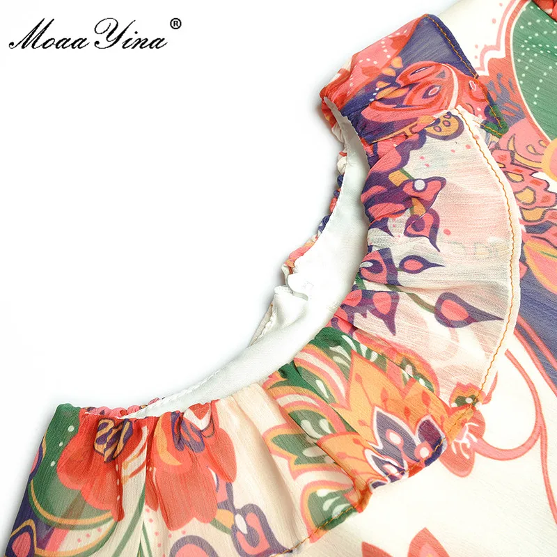 MoaaYina Fashion Designer dress Autumn Women's