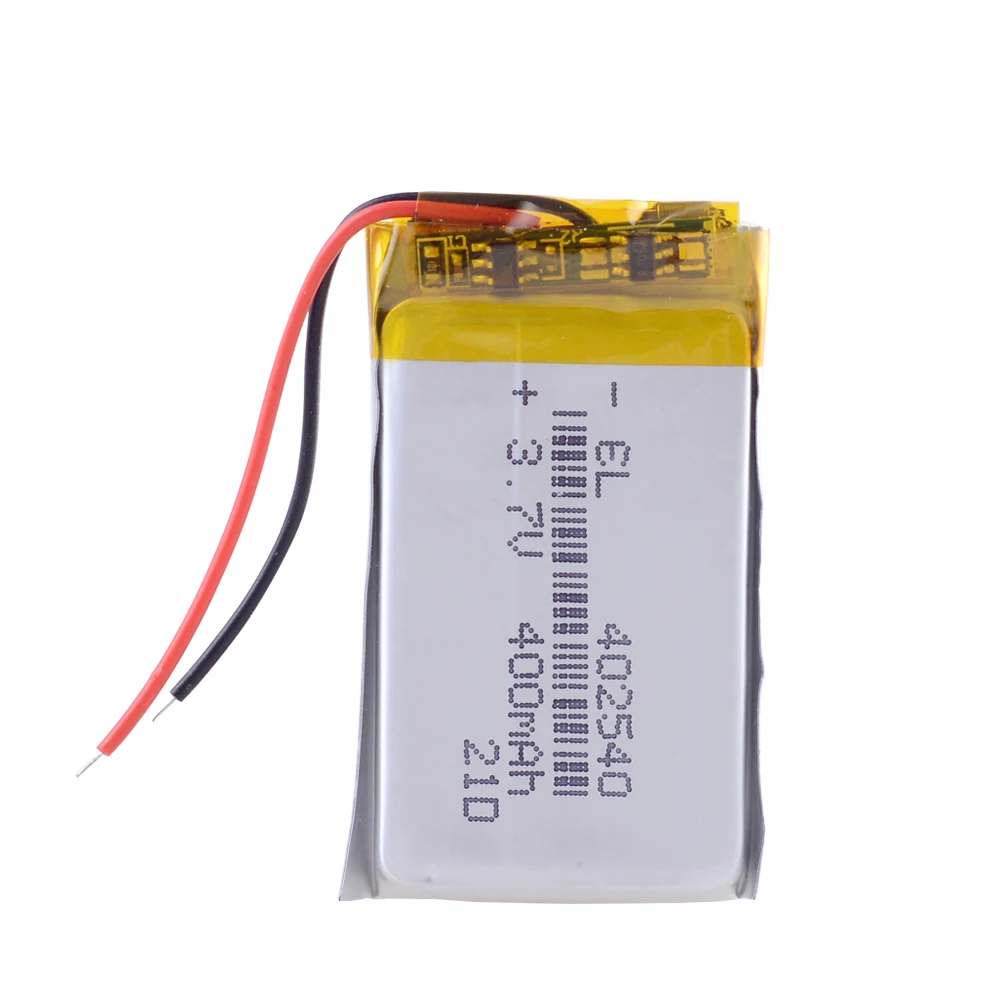3 7 V 400mAh 402540 полимерный литий-ионный аккумулятор для bluetooth гарнитуры браслет