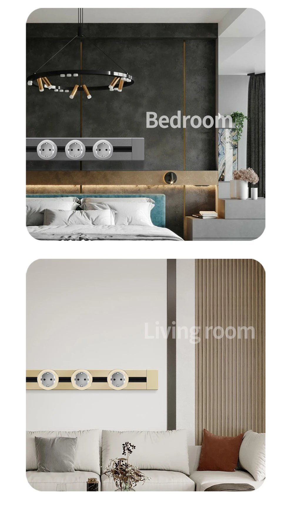 alumínio tomadas para cozinha escritório em casa