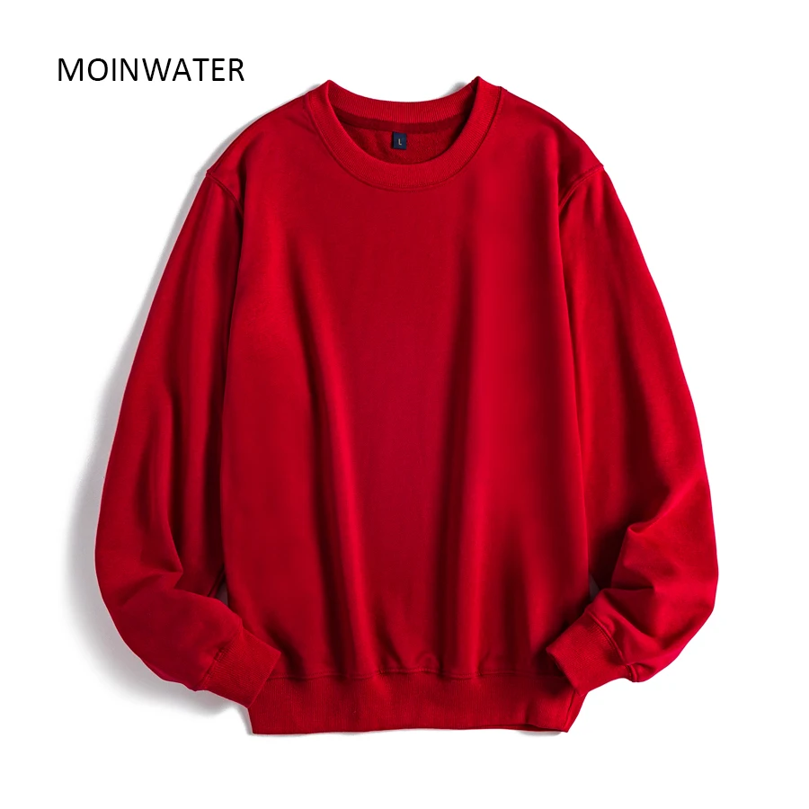 Streetwear Hoodies Sweatshirts Tops MOINWATER Female White Women Terry Lady MH2002 Casual