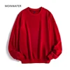 MOINWATER Women Casual Sweatshirts Lady New Streetwear Hoodies Female Terry White Black Hoodie Tops Outerwear MH2002 ► Photo 1/6