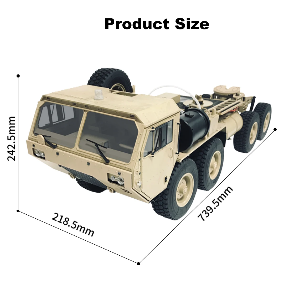 1:12 8x8 R/C 2,4 г Высокая лошадиная сила метанол на газе военный грузовик внедорожник двигатель коробка передач сцепления
