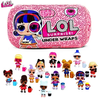 

Original lol dolls Surprise Beautiful Hair Doll 5 Generation DIY Manual Blind Box Fashion Model Doll Toy Gift lol dolls girl toy