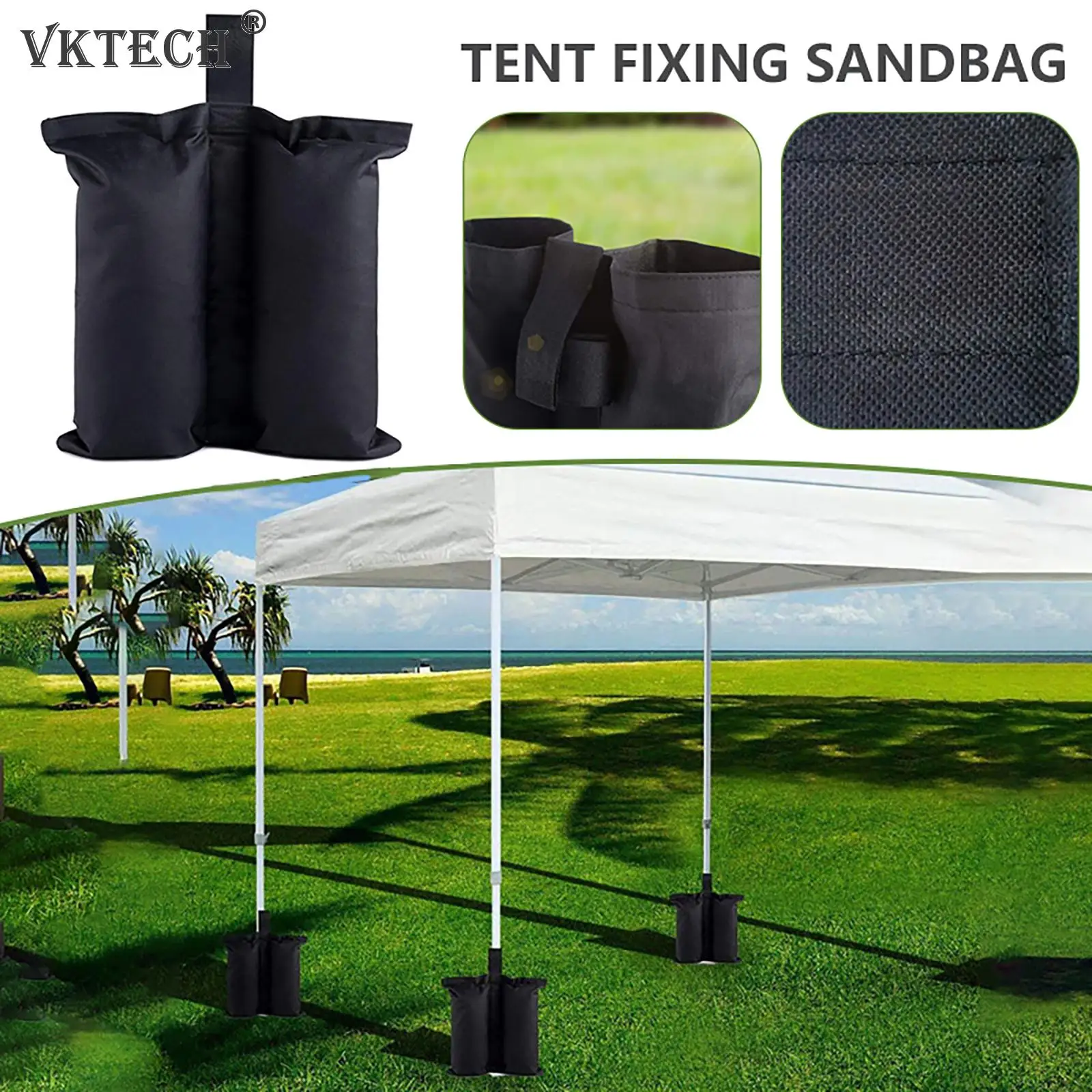 Outdoor Sun Heavy Duty Double-stitched Weights Bag Leg Pop Up Tent Instant Feet 