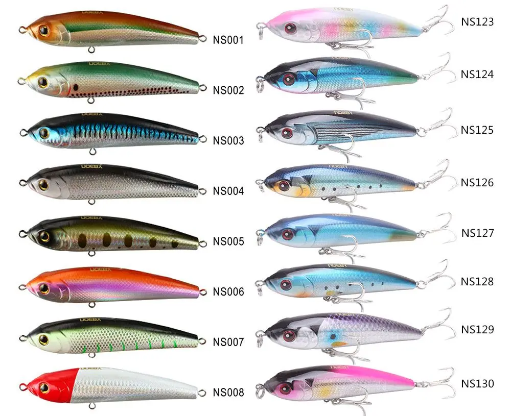 NOEBY-Sinking-Pencil-Fishing-Lure-140mm-66g-160mm-97-5g-180mm-145g-Hard-Bait-with-VMC