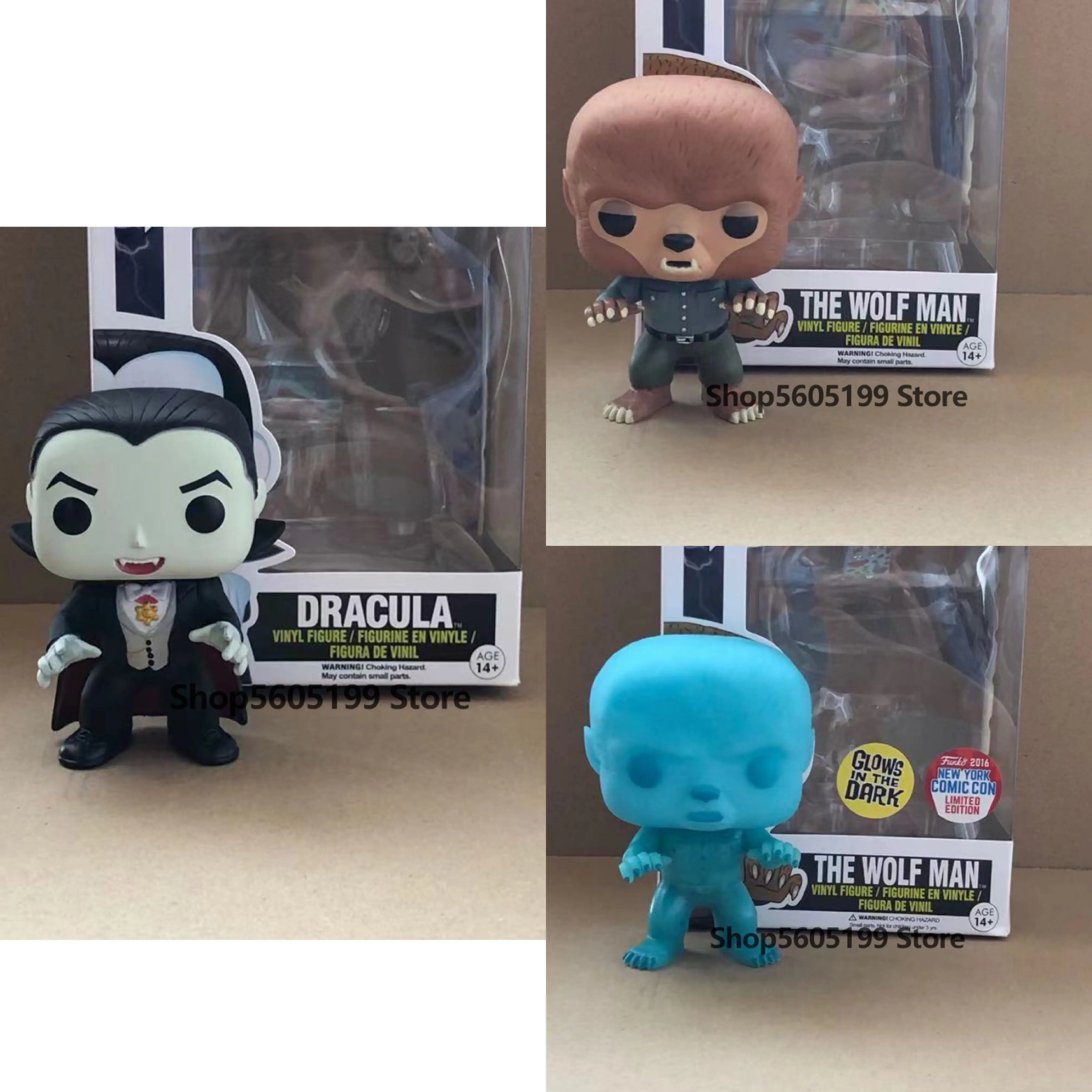 Экшн-фигурки POP Monster The Wolf Man Dragon ULA в коробке виниловые коллекционные игрушки из