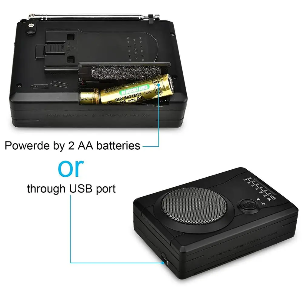 Личная лента Walkman и диктофон для преобразования кассеты в MP3 через USB цифровое