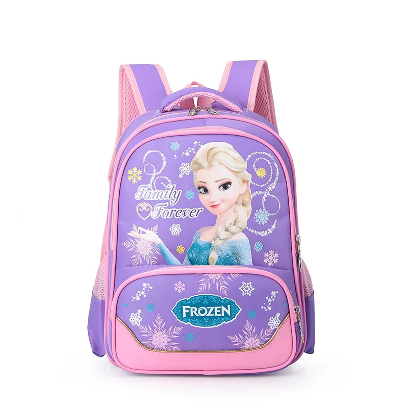 Disney мультфильм принцесса Замороженный рюкзак Детская сумка девочка замороженная сумка для начальной школы Мальчики дорожная сумка школьный