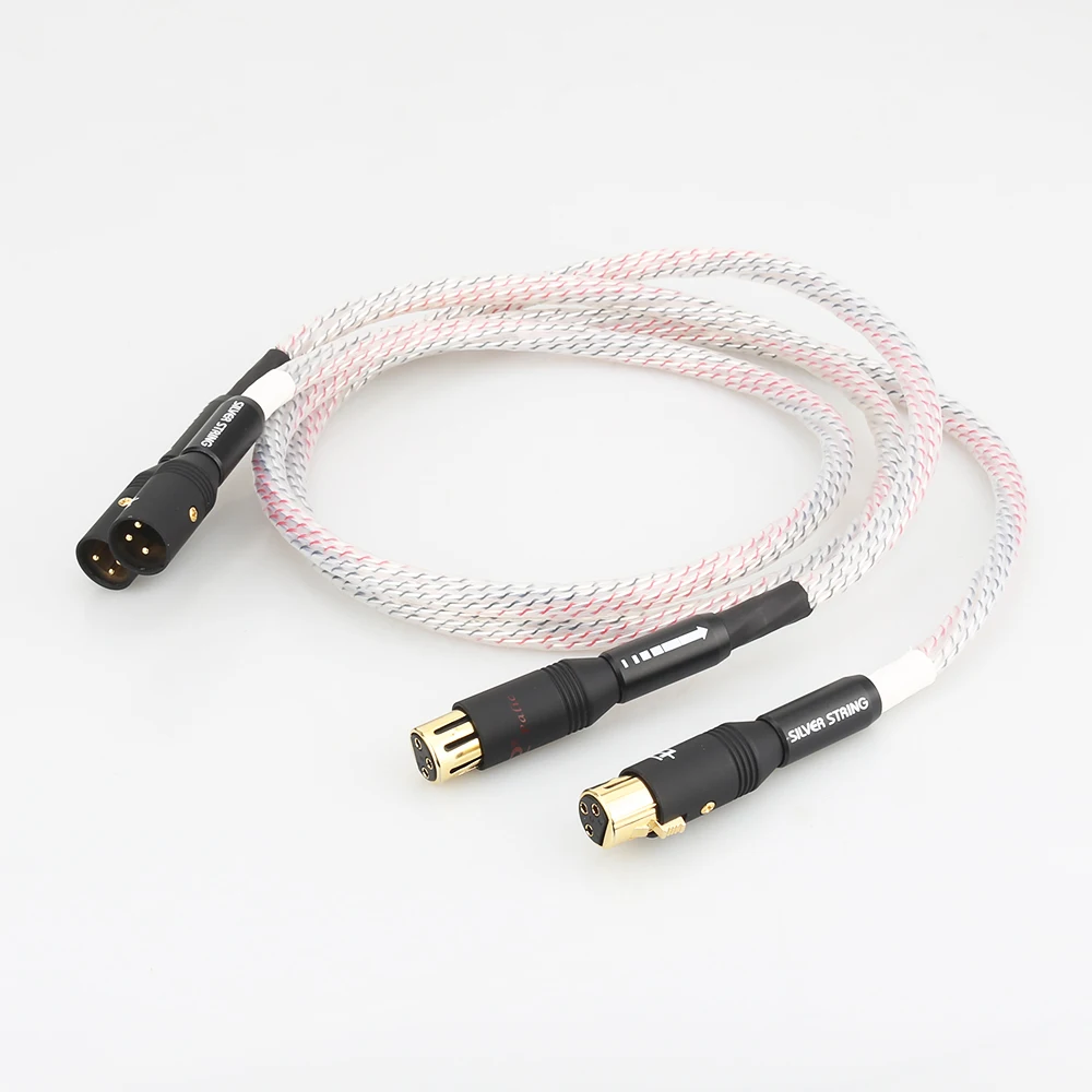 US $100.00 Pair High Quality Valhalla Series Audio Interconnect Cable Hifi Balance Audio Cable