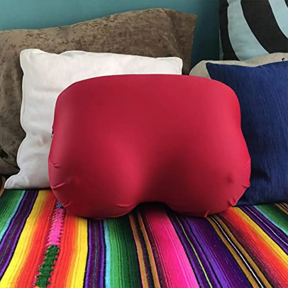 Throw Pillow Comfort Latex Chest Pillow Breast Cushion Back Pillow Side Sleeper