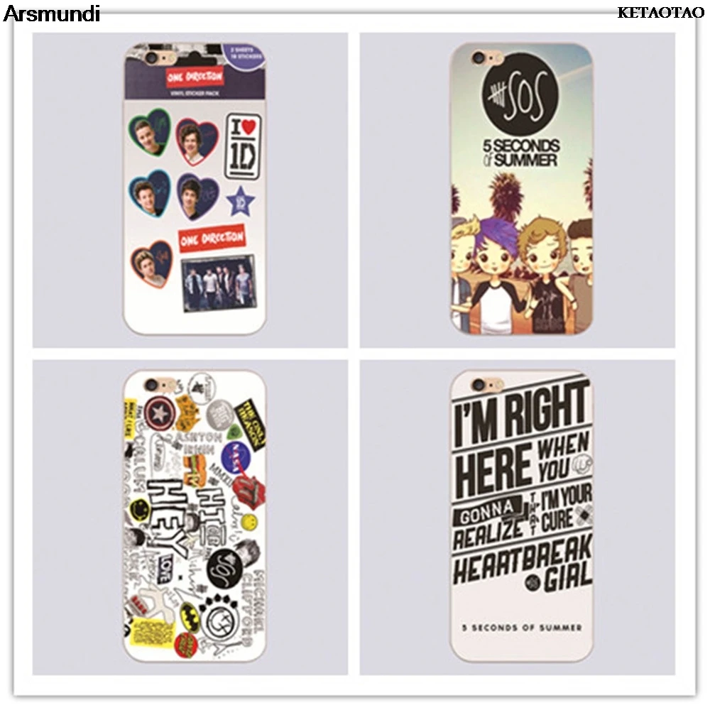 KETAOTAO 5 SECONDI DI ESTATE ART ONE DIRECTION COLLAGE телефонные чехлы для iPhone 4S 6S 7 8 X PLUS Чехол Мягкий ТПУ