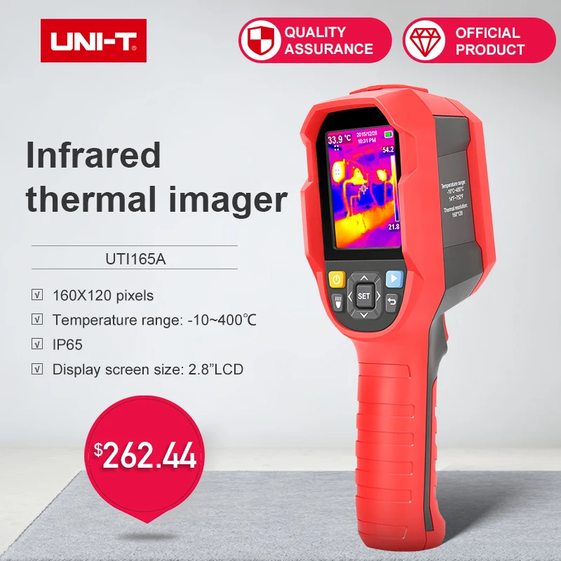

UNI-T UTi165A Handheld PortableThermal imager Infrared camera MultifunctionThermometer thermometer LCD number 2019popular