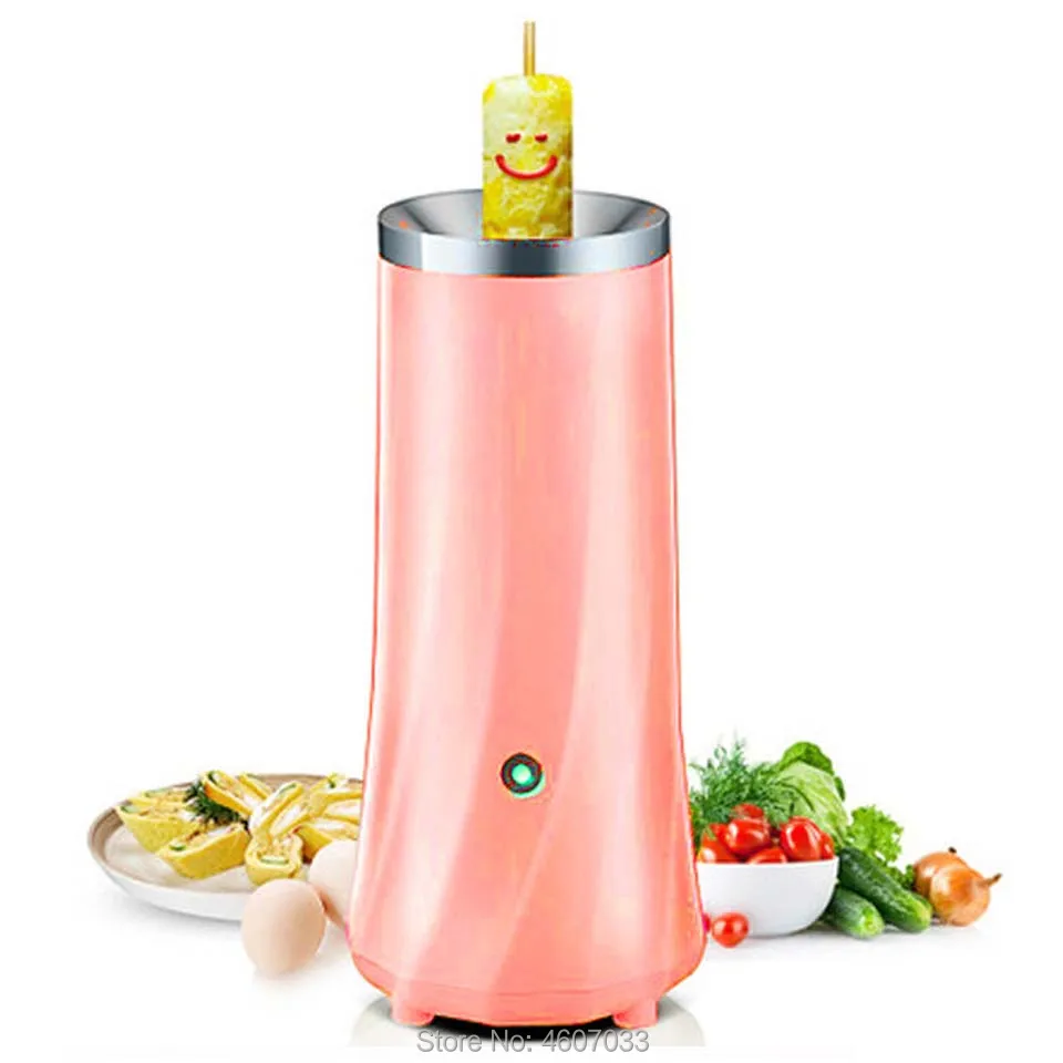 Electric Automatic Mini Egg Roll Maker Omelette Breakfast Egg Boiler Kitchen cooking Cooker sausage machine EU AU US