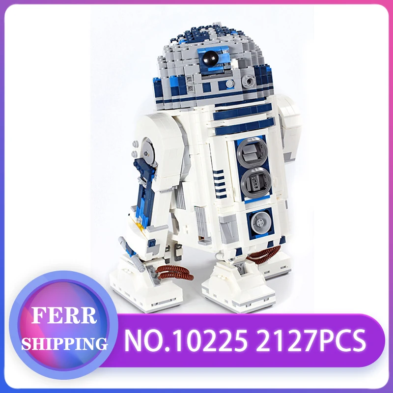 

05043 Star Wars Space Out of Print The R2-D2 Robot Set Model Building Blocks 2127pcs Bricks Toys Compatible With Bela 10225