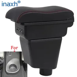 Reposabrazos para Renault Clio 4, caja de almacenamiento de accesorios de coche, Cenicero de superficie curva, reposabrazos para Renault Clio 3 III IV