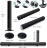 YOUXIU 65W TV Sound Bars Home Theater Soundbar Separable Bluetooth 5.0 Speakers Echo Wall Bar With Subwoofer Support Optical AUX 3