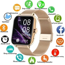 2021 nowy kolorowy ekran inteligentny zegarek panie mężczyźni Full Touch Fitness Tracker ciśnienie krwi inteligentny zegar panie inteligentny zegarek dla xiaomi tanie i dobre opinie CHUYONG CN (pochodzenie) Android Na nadgarstek Zgodna ze wszystkimi 128 MB Krokomierz Rejestrator aktywności fizycznej