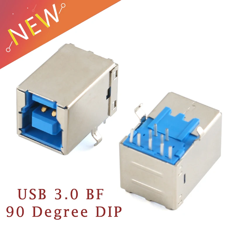 2 шт. разъем USB 3 0 типа B для принтера|Соединители| |