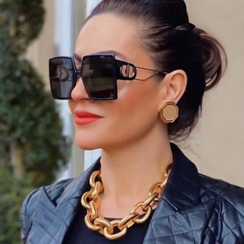Big Frame Women Sunglasses Fashion 2021 
