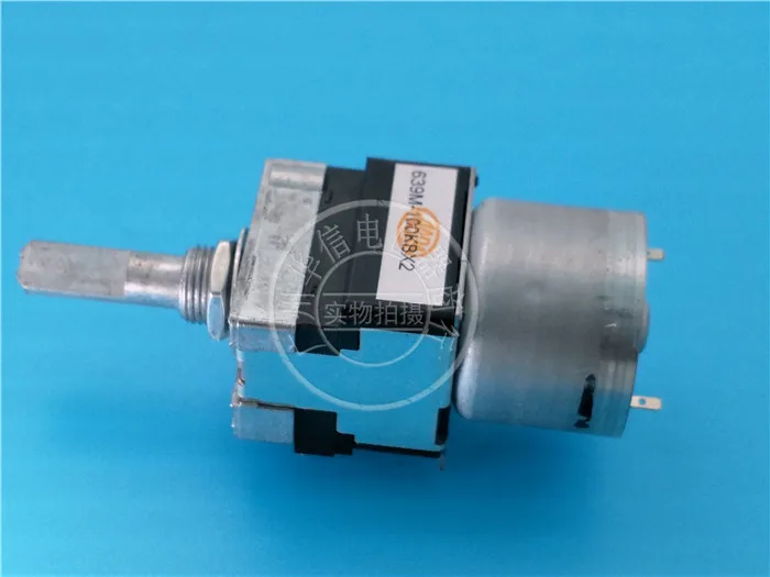 1 шт. потенциометр привода ALPS RK16812MG098 100KBx2 / Dual B100Kx2 с краном 25F | Электронные