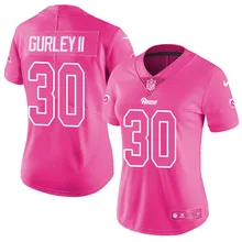 Женские трикотажные изделия из Лос-Анжелеса Todd garley II pink Rams